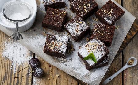 Brownie bez glutenu i bez mleka - deser dla alergików