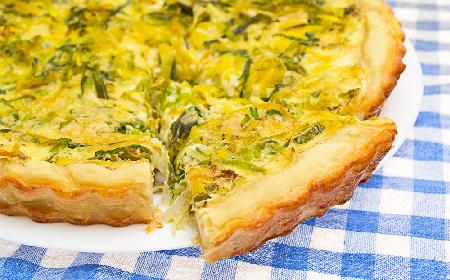 Aromatyczna tarta ziołowa - na obiad lub ciepłą kolację